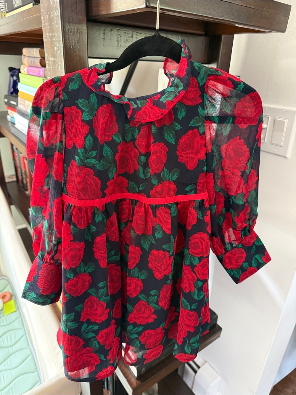 Janie and Jack beautiful Christmas dress 4T like new